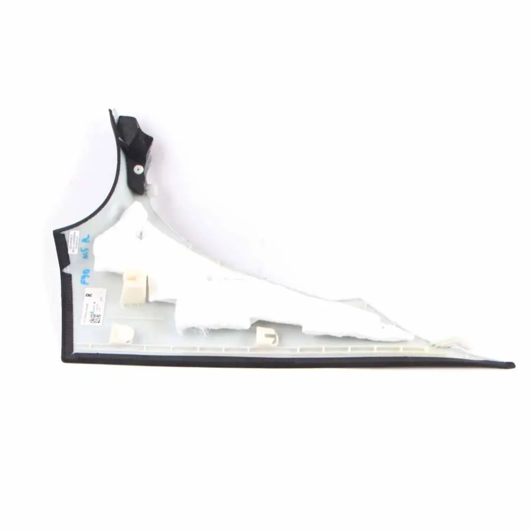 Pilar Cubierta Columna Derecha Top Trim Alcantara 7384534 para BMW G30 C con número de pieza 8068528 BMW G30 C Pilar Cubierta Columna Derecha Top Trim Alcantara 7384534 - SKU 8068528 - Número de pieza 8068528