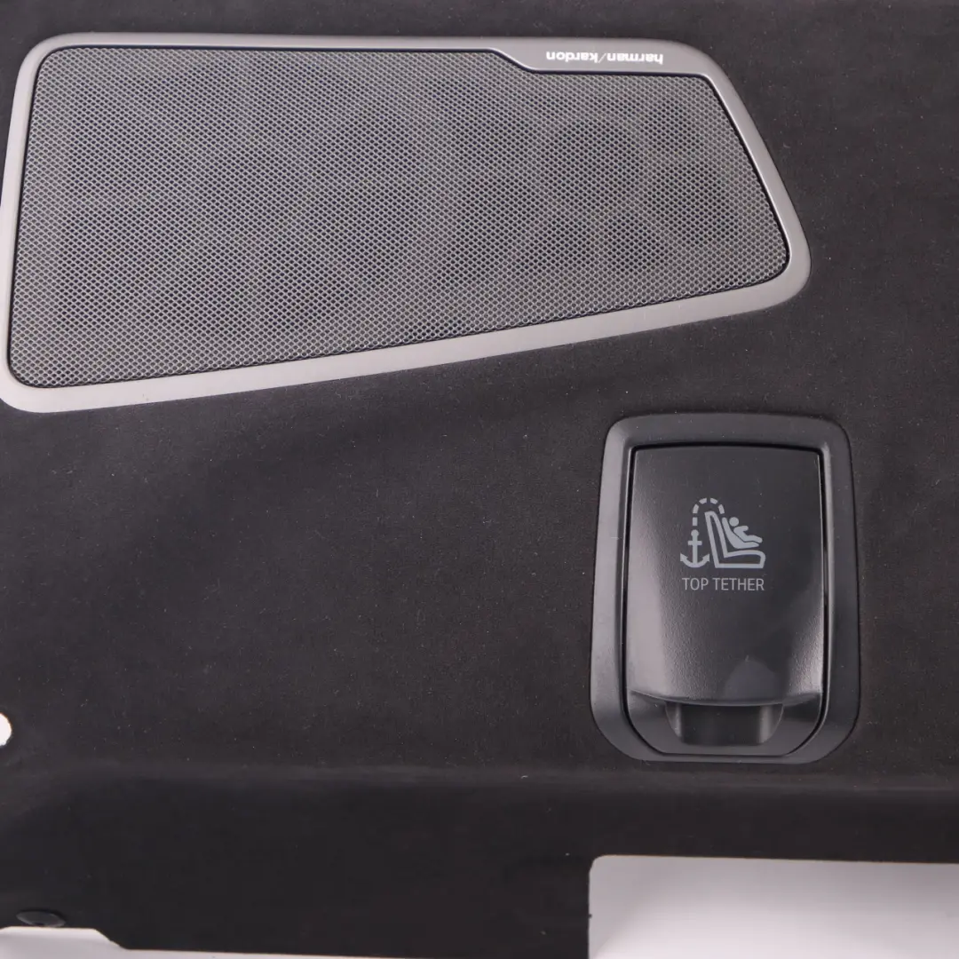 Parcel Shelf BMW F90 M5 G30 Boot Trunk Luggage Compartment Alcantara to with Part number 8068538 Parcel Shelf BMW F90 M5 G30 Boot Trunk Luggage Compartment Alcantara - SKU 8068538 - Part number 8068538