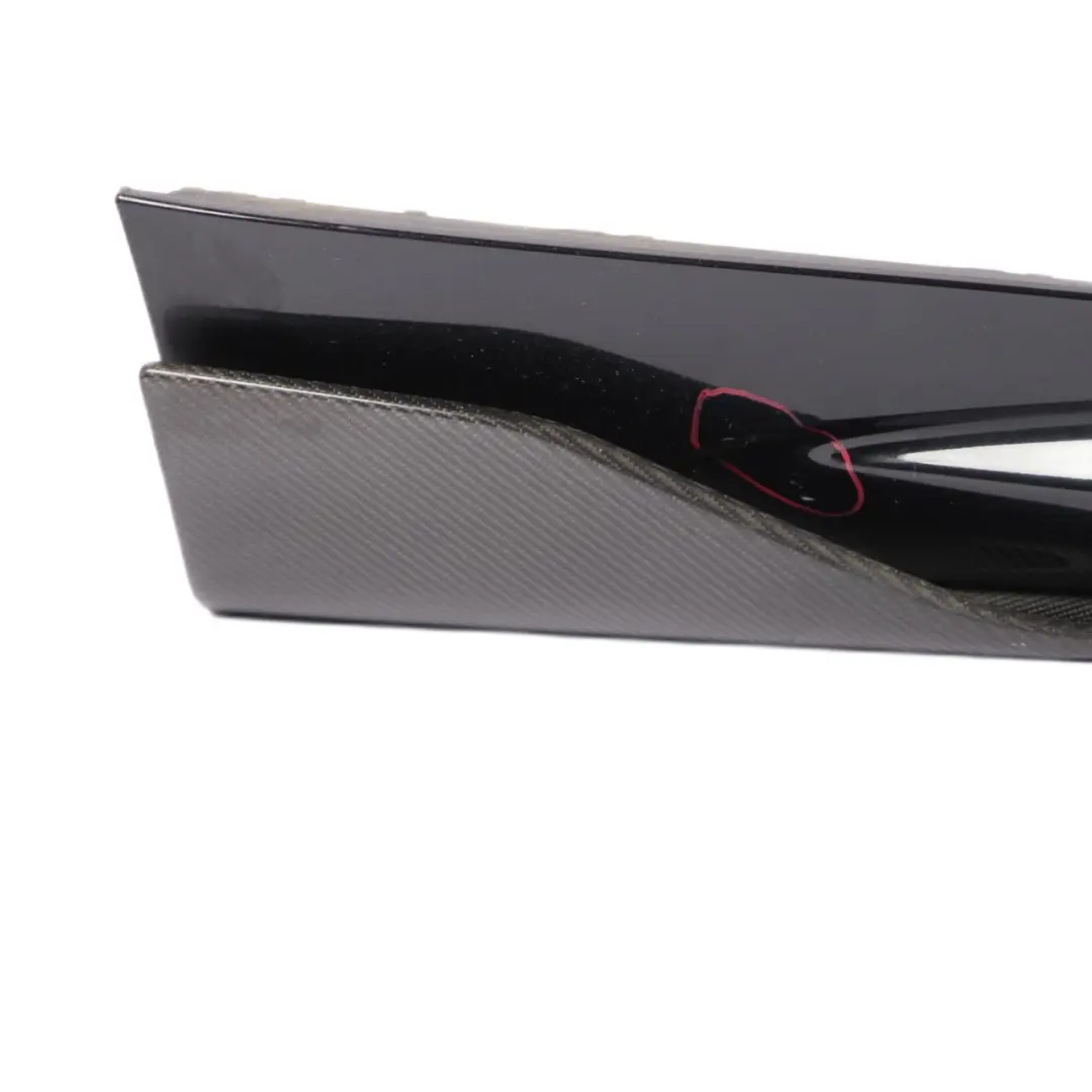  Side Skirt BMW F87 M2 Coupe Sill Strip Right O/S Black Sapphire Metallic - 475 - SKU 8068600-BS - Part number 8068599