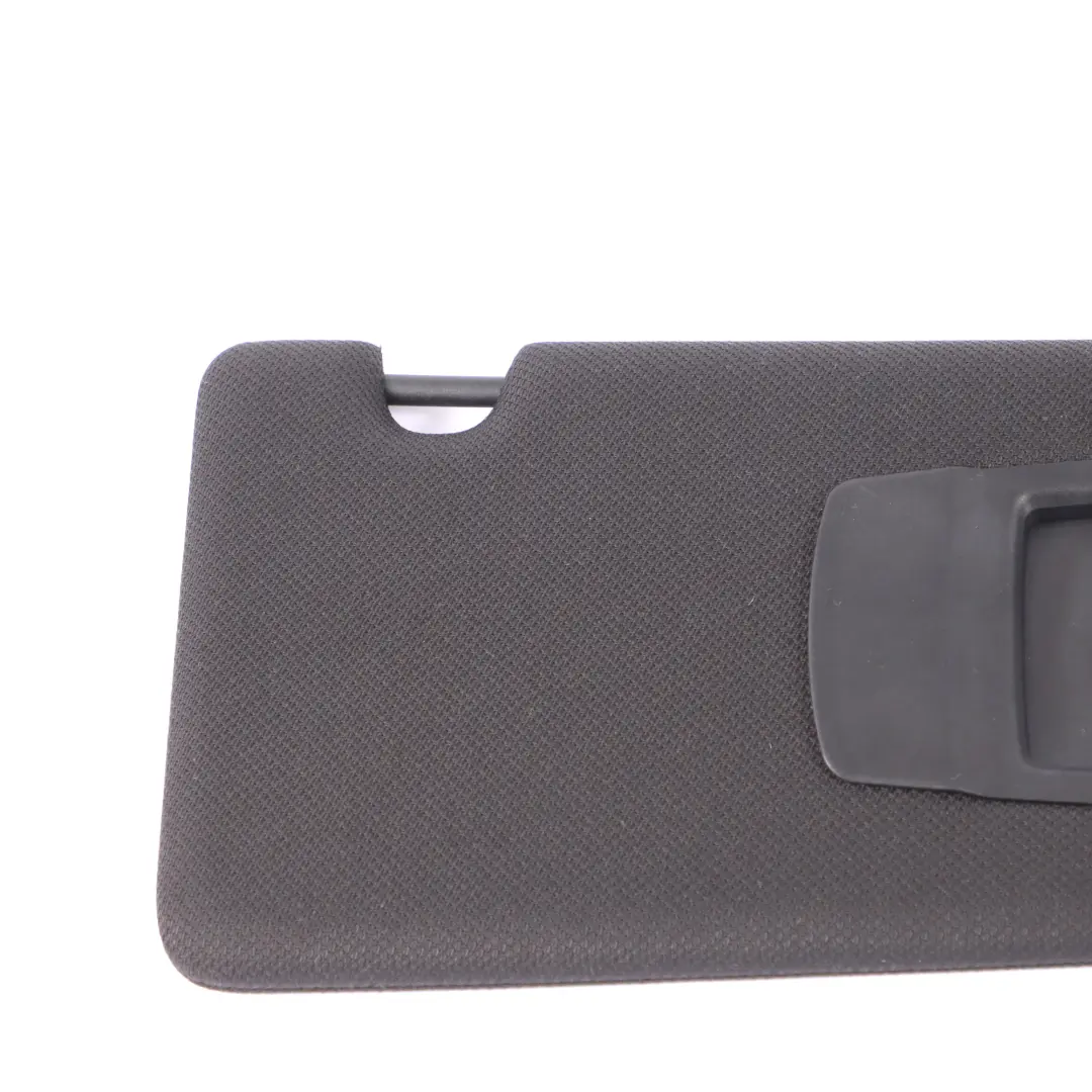 Sonnenblende links ohne Aufkleber Anthrazit Schwarz mit Spiegel für BMW G30 mit Teilenummer 8068770 BMW G30 Sonnenblende links ohne Aufkleber Anthrazit Schwarz mit Spiegel - SKU 8068770-2 - Teilenummer 8068770