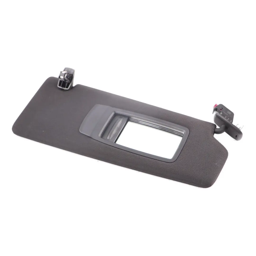 Sun Visor BMW G30 Left N/S Without Label Anthracite Black With Mirror to with Part number 8068770 Sun Visor BMW G30 Left N/S Without Label Anthracite Black With Mirror - SKU 8068770 - Part number 8068770