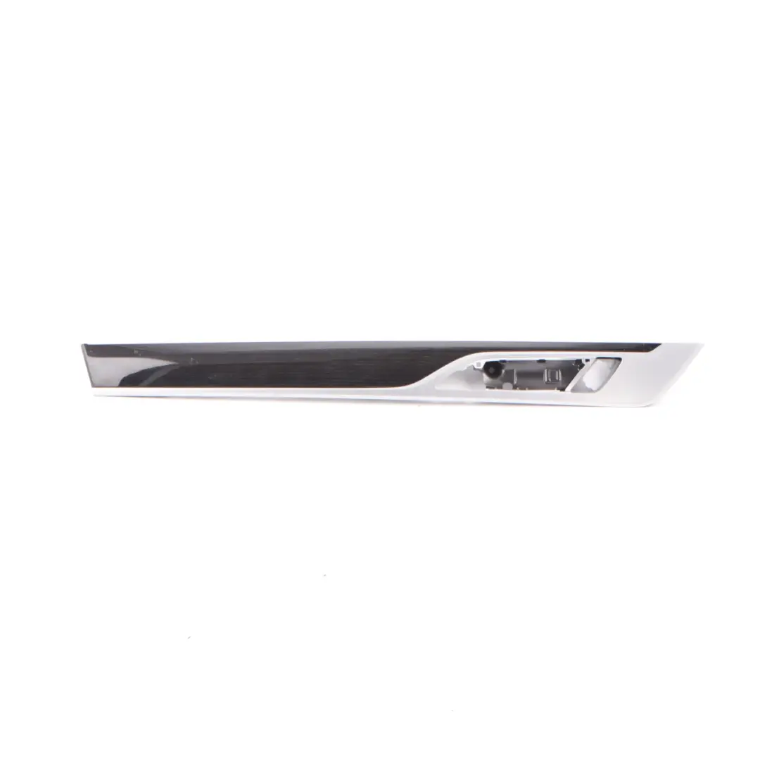 BMW G11 Door Panel Trim Strip Interior Front Left N/S Fine Wood Black - SKU 8068807 - Part number 8068807