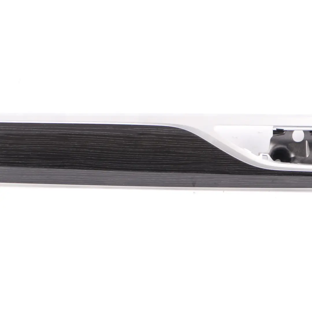 Door Panel Trim Strip Interior Front Right O/S Fine Wood Black to BMW G11 with Part number 8068808 BMW G11 Door Panel Trim Strip Interior Front Right O/S Fine Wood Black - SKU 8068808 - Part number 8068808