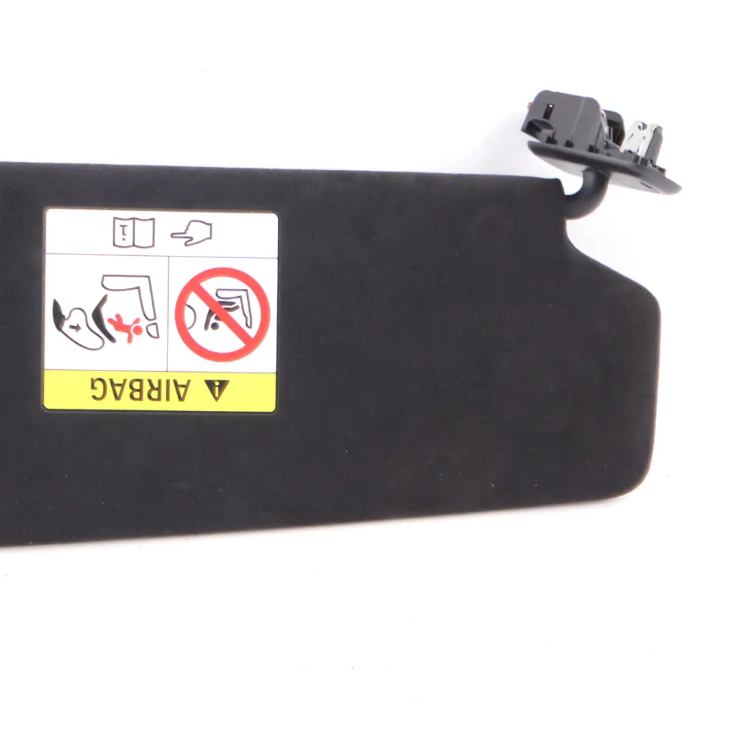 Sun Visor Left N/S Illuminated Mirror Alcantara to BMW G30 with Part number 8068841 BMW G30 Sun Visor Left N/S Illuminated Mirror Alcantara - SKU 8068841 - Part number 8068841