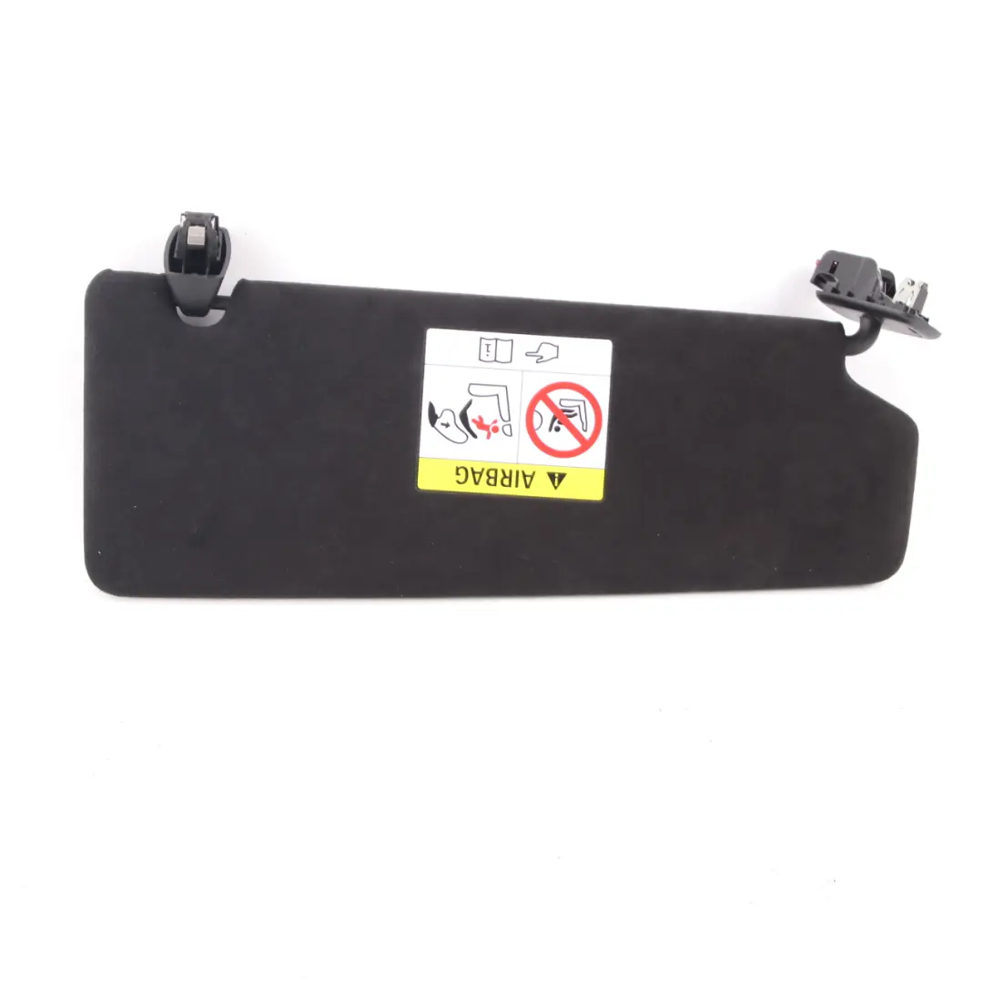 Sun Visor Left N/S Illuminated Mirror Alcantara to BMW G30 with Part number 8068841 BMW G30 Sun Visor Left N/S Illuminated Mirror Alcantara - SKU 8068841 - Part number 8068841