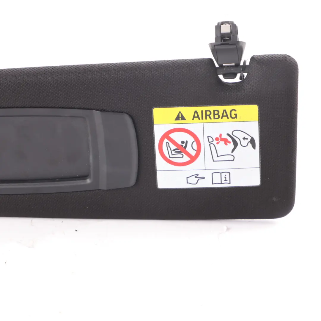 BMW G30 Sonnenblende mit Label Spiegel links Anthrazit Schwarz - SKU 8068867 - Teilenummer 8068867