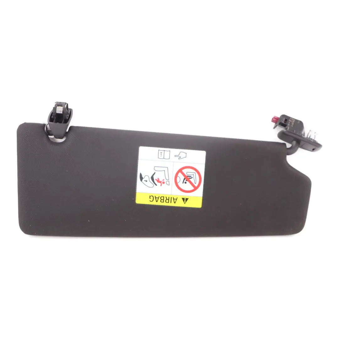 Pare soleil Avec Etiquette Miroir Gauche Anthracite Noir pour BMW G30 à propos du numéro de pièce 8068867 BMW G30 Pare soleil Avec Etiquette Miroir Gauche Anthracite Noir - SKU 8068867 - Numéro de pièce 8068867