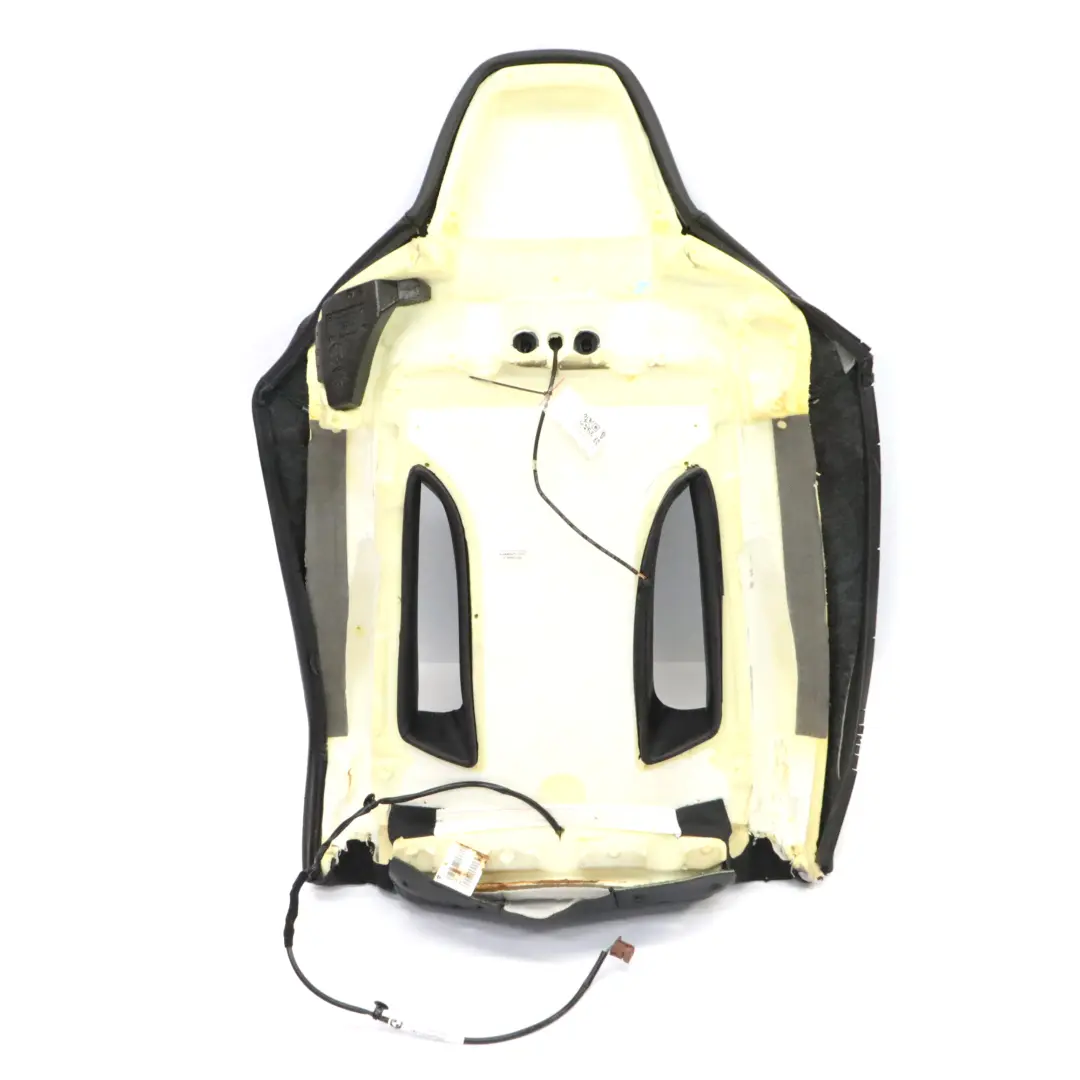BMW F82 LCI M4 Competition Front Right O/S Seat Backrest Heated Black Leather - SKU 8069550 - Part number 8069550