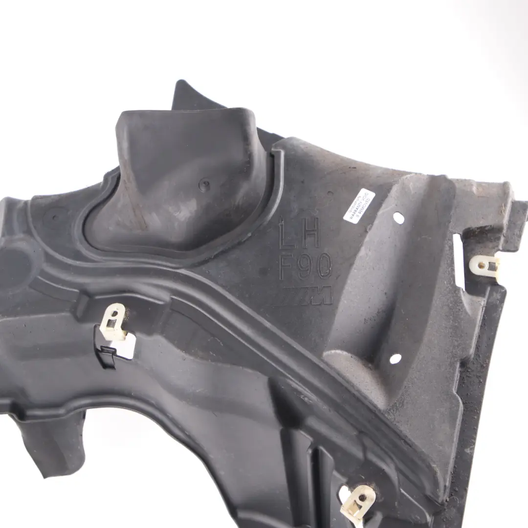 Underbody Panelling Trim Panel Cover Rear Left N/S to BMW F90 M5 with Part number 8070397 BMW F90 M5 Underbody Panelling Trim Panel Cover Rear Left N/S - SKU 8070397 - Part number 8070397