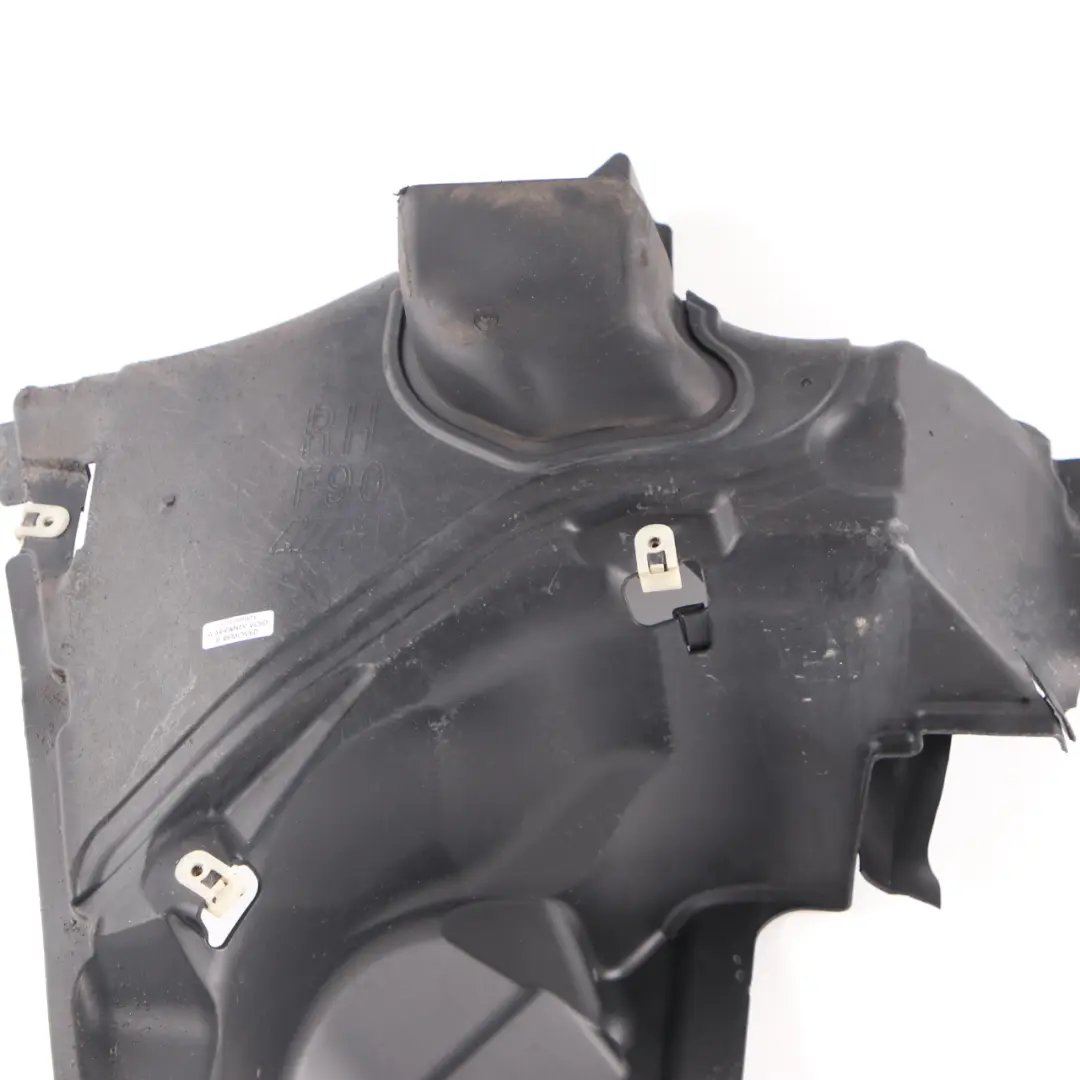 Underbody Panelling Trim Panel Cover Rear Right O/S to BMW F90 M5 with Part number 8070398 BMW F90 M5 Underbody Panelling Trim Panel Cover Rear Right O/S - SKU 8070398 - Part number 8070398