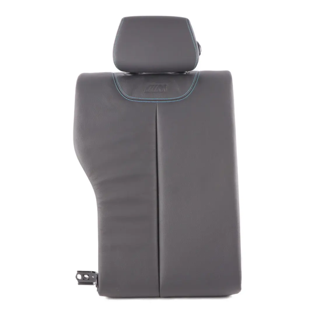Asiento Trasero Derecho Funda Respaldo Tela Cuero Negro Azul para BMW F87 M2 con número de pieza 8070930 BMW F87 M2 Asiento Trasero Derecho Funda Respaldo Tela Cuero Negro Azul - SKU 8070930 - Número de pieza 8070930