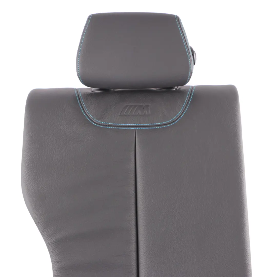 BMW F87 M2 Asiento Trasero Derecho Funda Respaldo Tela Cuero Negro Azul - SKU 8070930 - Número de pieza 8070930