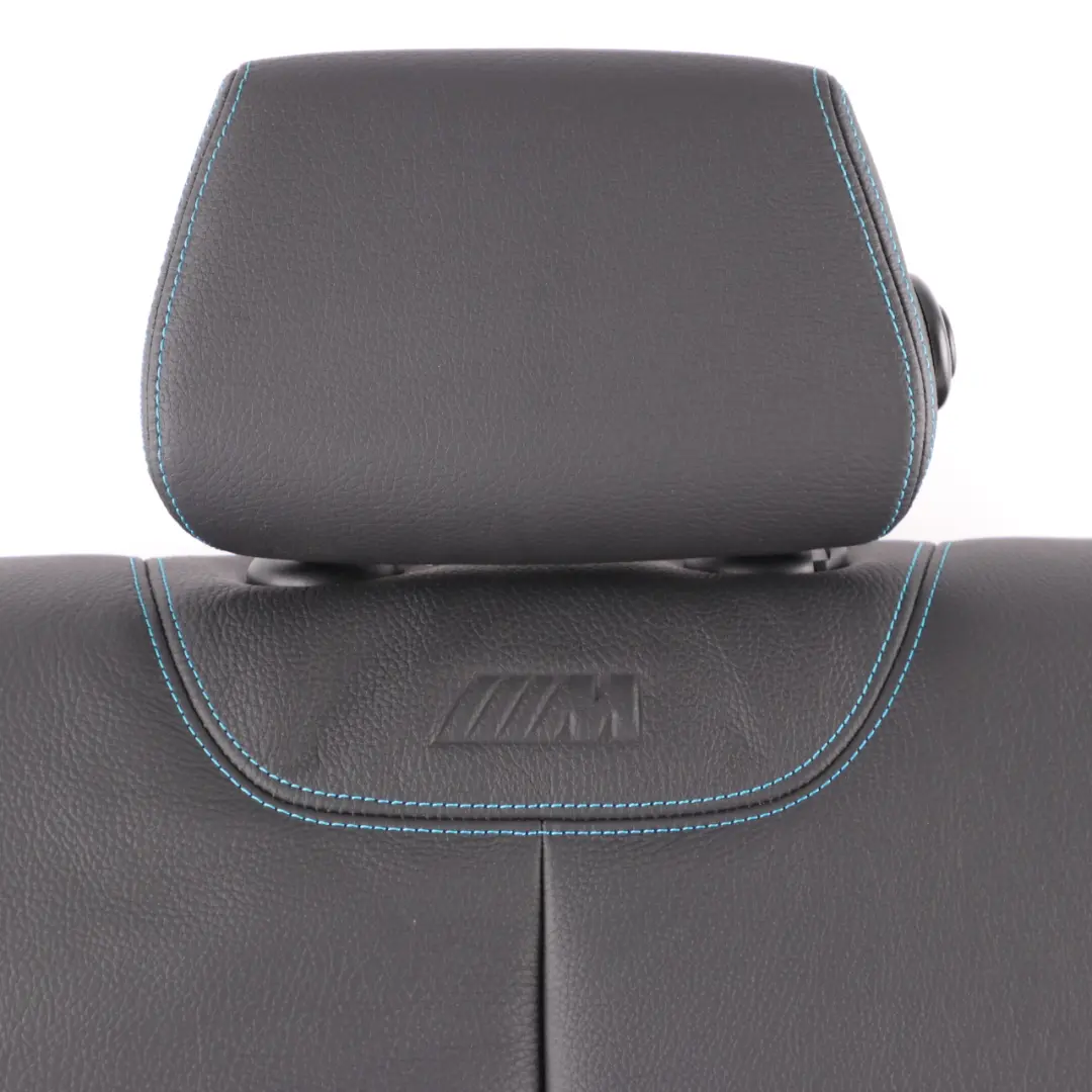 BMW F87 M2 Rear Right Seat O/S Backrest Cover Cloth Leather Black Blue - SKU 8070930 - Part number 8070930