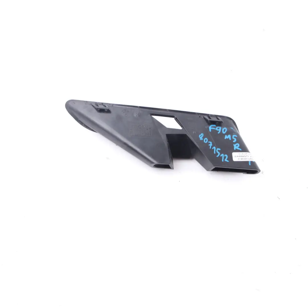 BMW F90 M5 Air Duct Side Panel Front Left N/S Wing Fender Grille Trim - SKU 8071511 - Part number 8071511