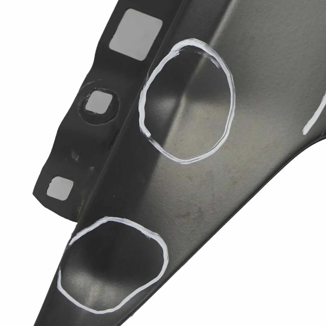 BMW F90 M5 Panneau Laterale Avant a Gauche Aile Frozen Dark Grey II - P79 - SKU 8071597-FDG - Numéro de pièce 8071597