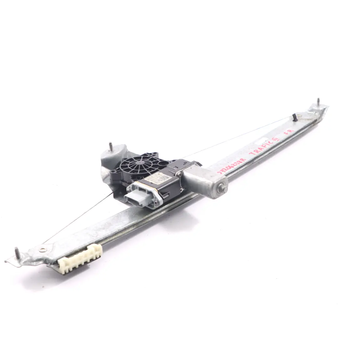 Fensterheber Vordertür rechts Regulator Motor für Renault Trafic III mit Teilenummer 807206238R Renault Trafic III Fensterheber Vordertür rechts Regulator Motor - SKU 807206238R - Teilenummer 807206238R