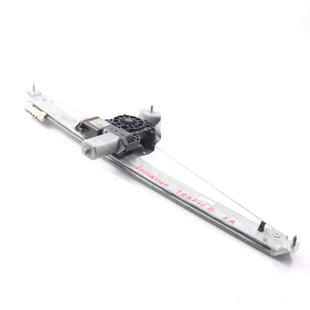 Renault Trafic III Alzacristalli Porta Anteriore Destra Regolatore - SKU 807206238R - Numero di parte 807206238R