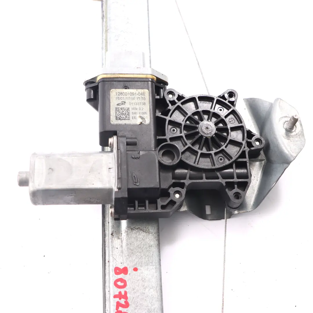 Renault Trafic III Lève-Vitre Avant Porte Droite Moteur Régulateur - SKU 807206238R - Numéro de pièce 807206238R