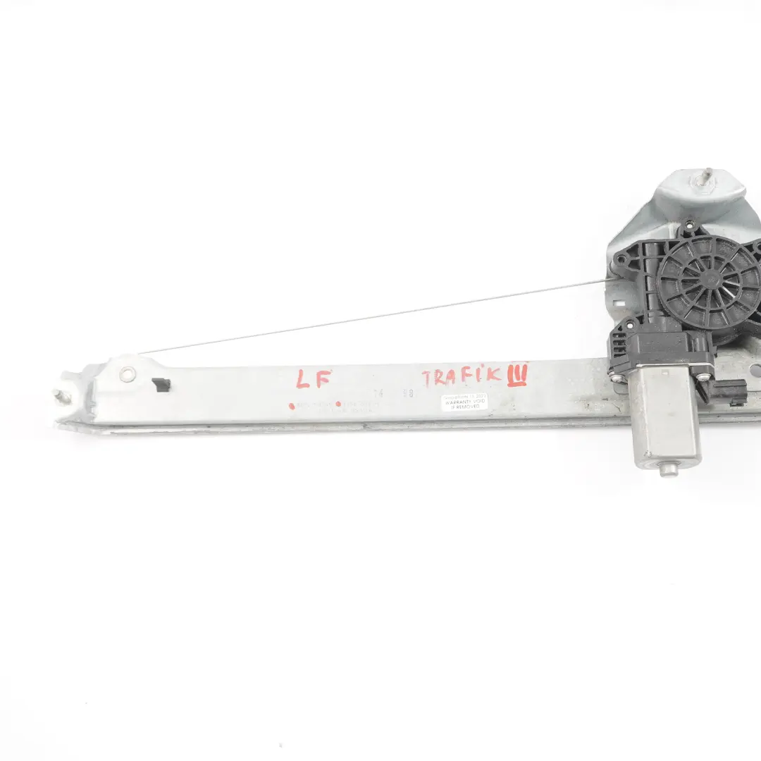 Renault Trafic III Alzacristalli Porta Anteriore Sinistra Regolatore - SKU 807210974R - Numero di parte 807210974R