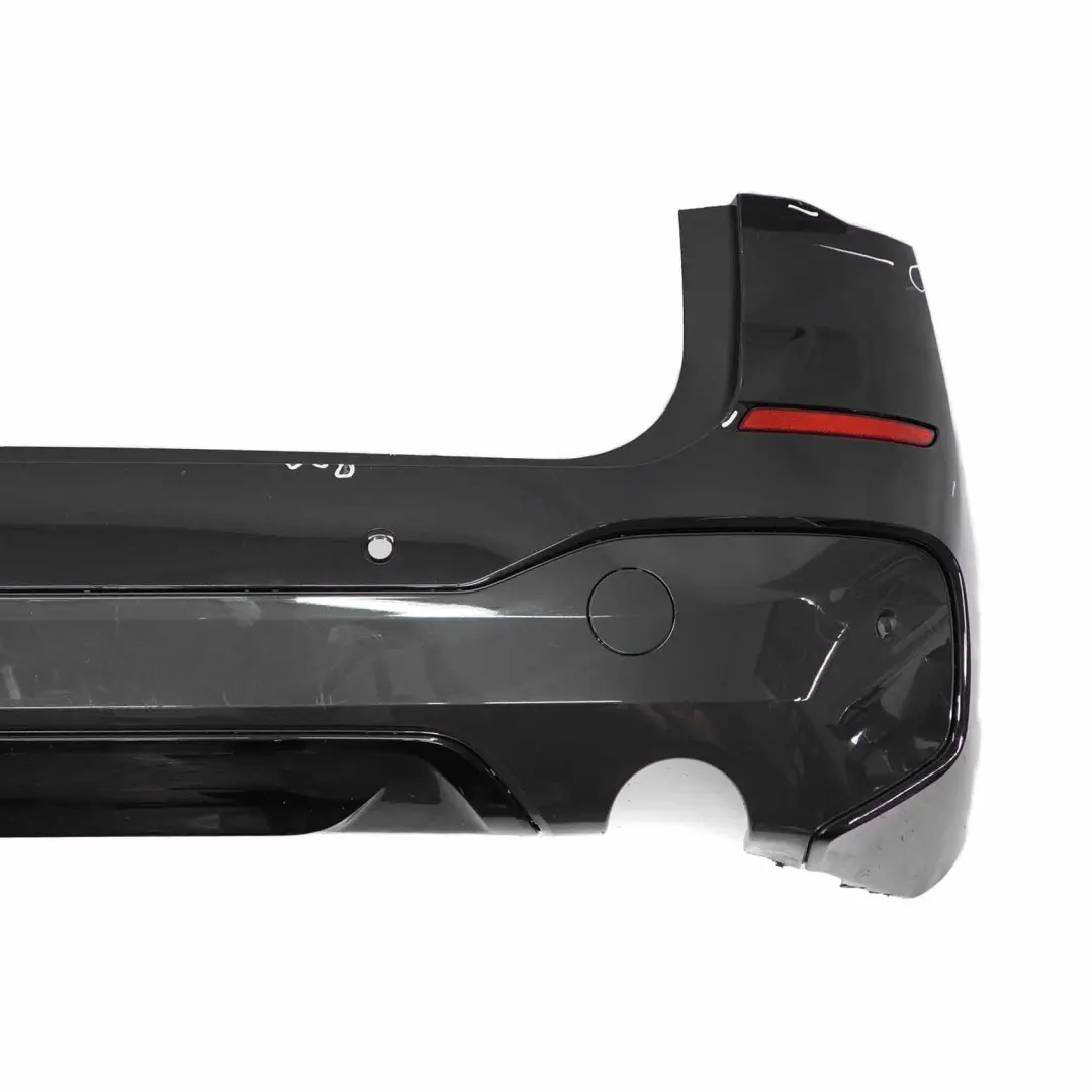 BMW X1 F48 Rear Bumper M Sport Trim Panel PDC Black Sapphire Metallic - 475 - SKU 8072774-BS1 - Part number 8072774