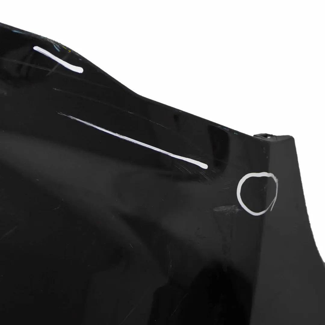 Bumper M Sport Trim Panel PDC Black Sapphire Metallic - 475 to BMW X1 F48 Rear with Part number 8072774 BMW X1 F48 Rear Bumper M Sport Trim Panel PDC Black Sapphire Metallic - 475 - SKU 8072774-BS1 - Part number 8072774