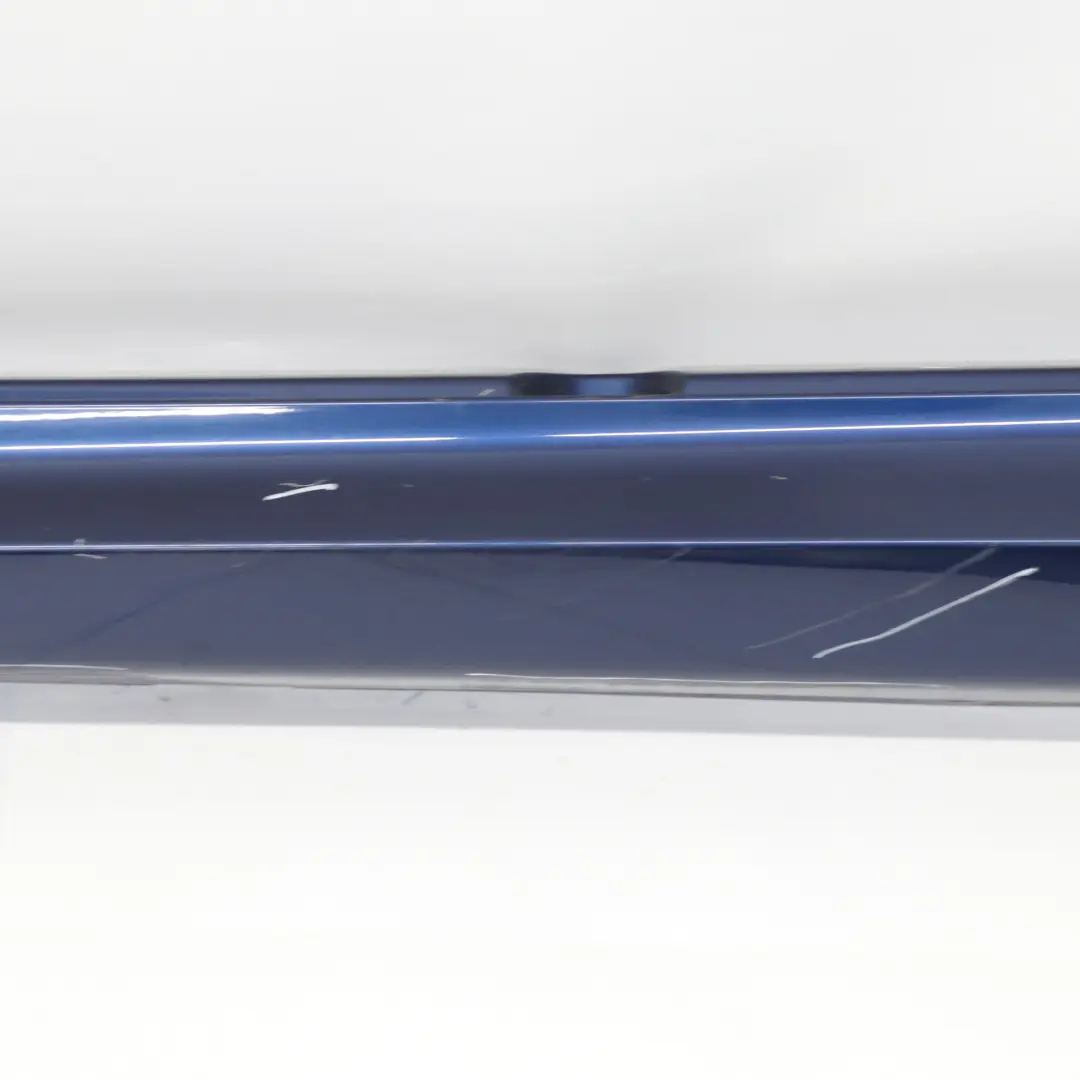 BMW G30 F90 M5 Seitenschwellerleiste links Mediterran Blau Metallic - C10 - SKU 8073133-MED - Teilenummer 8073133