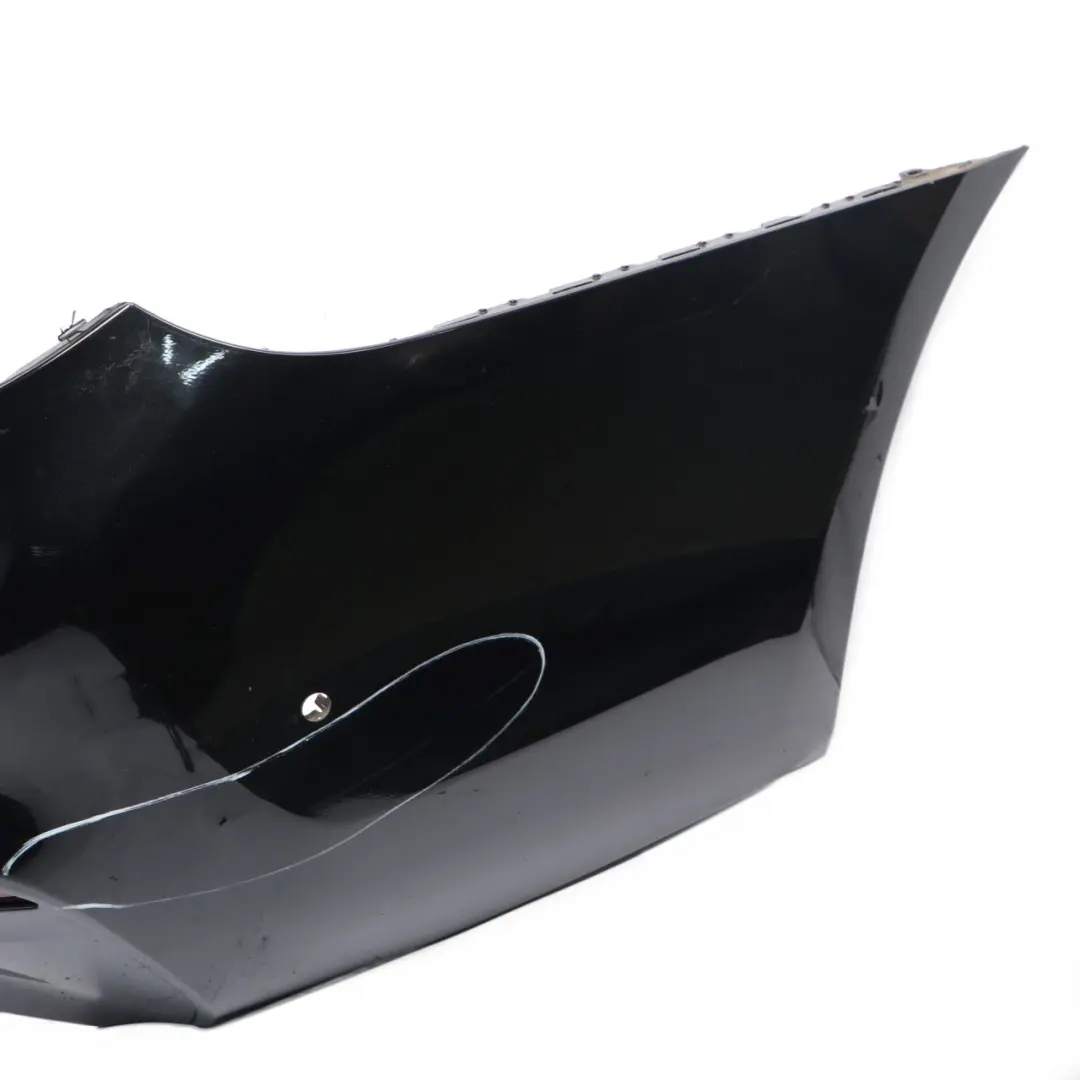BMW G30 Rear Bumper Panel M Sport PDC Covering Black Sapphire Metallic - 475 - SKU 8073725-BS - Part number 8073725
