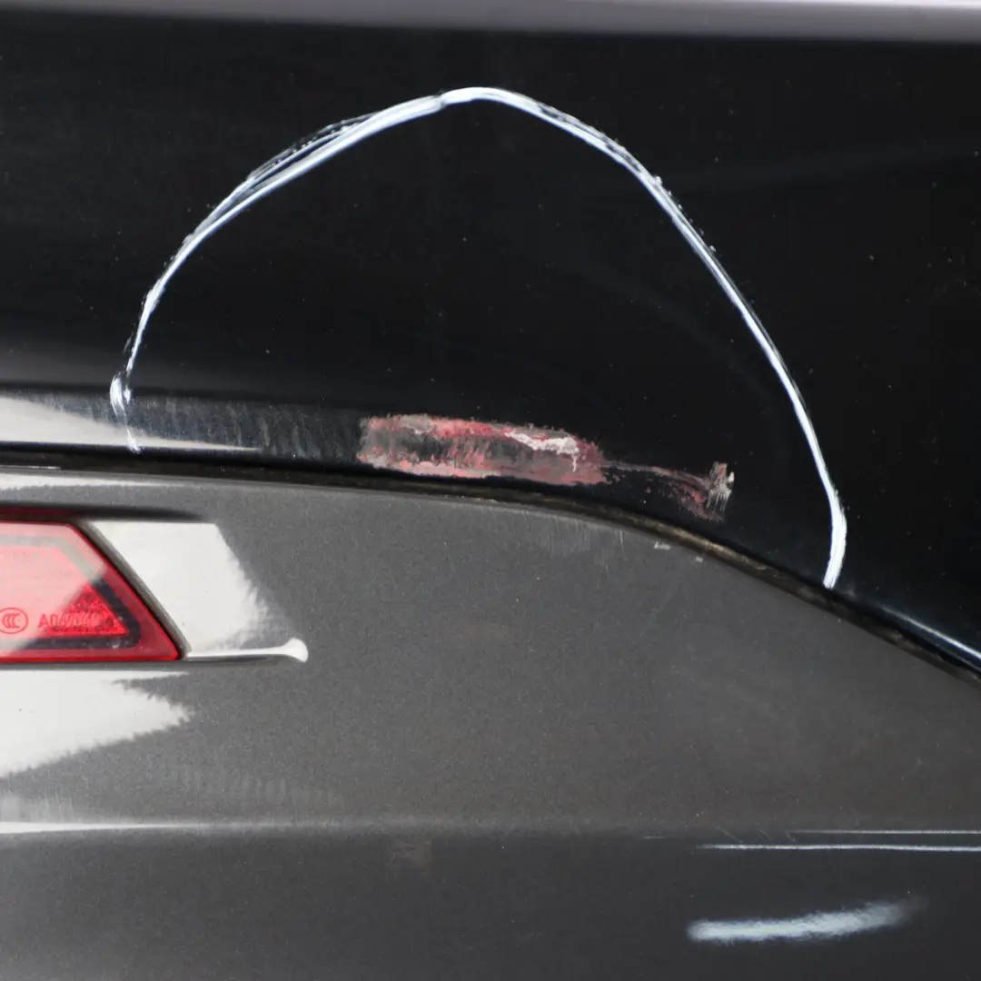 BMW G30 Rear Bumper Panel M Sport PDC Covering Black Sapphire Metallic - 475 - SKU 8073725-BS - Part number 8073725
