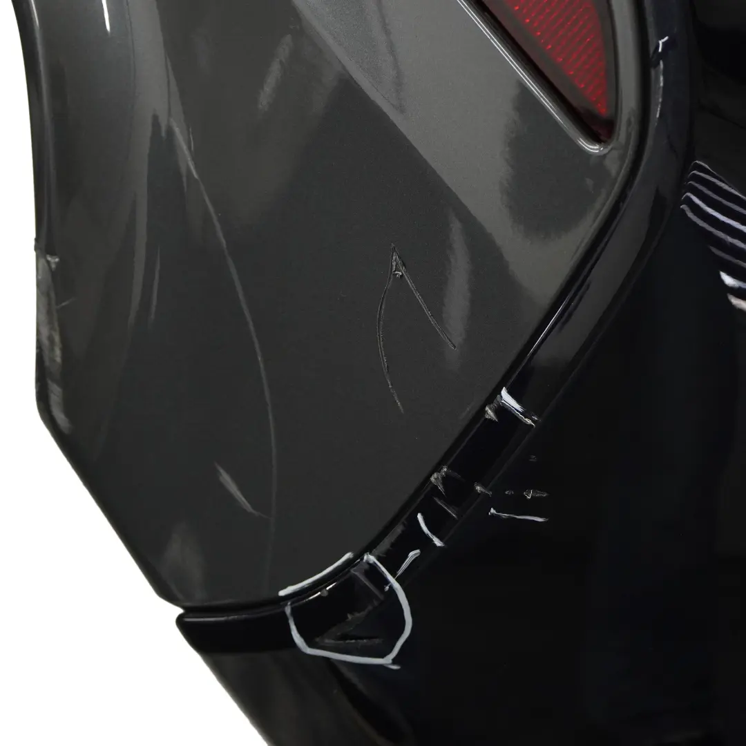 Bumper Panel M Sport PDC Covering Carbon Black Metallic - 416 to BMW G30 Rear with Part number 8073725 BMW G30 Rear Bumper Panel M Sport PDC Covering Carbon Black Metallic - 416 - SKU 8073725-CAR - Part number 8073725