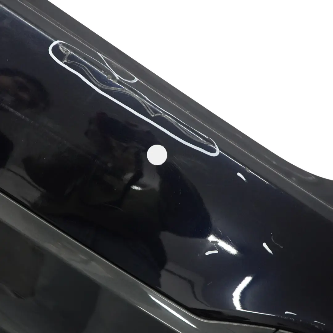 Bumper Panel M Sport PDC Covering Carbon Black Metallic - 416 to BMW G30 Rear with Part number 8073725 BMW G30 Rear Bumper Panel M Sport PDC Covering Carbon Black Metallic - 416 - SKU 8073725-CAR - Part number 8073725