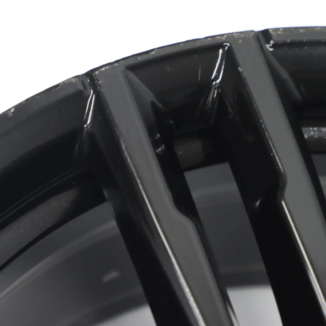 BMW F20 F21 Rear Black Alloy Wheel Rim 18" 8J ET:52 M Double Spoke 719 - SKU 8074186-3 - Part number 8074186