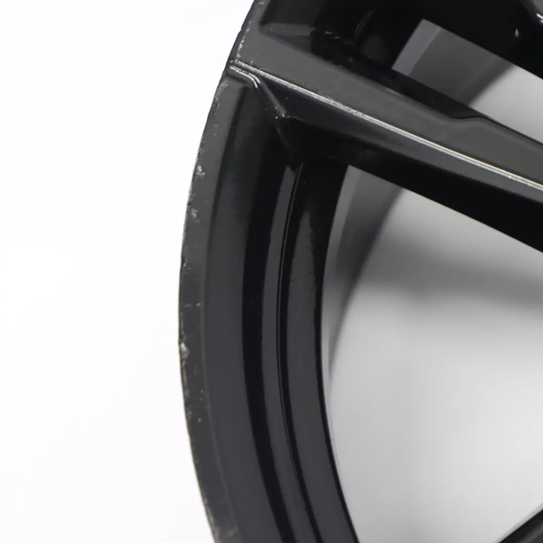 BMW F20 F21 Rear Black Alloy Wheel Rim 18" 8J ET:52 M Double Spoke 719 - SKU 8074186-3 - Part number 8074186