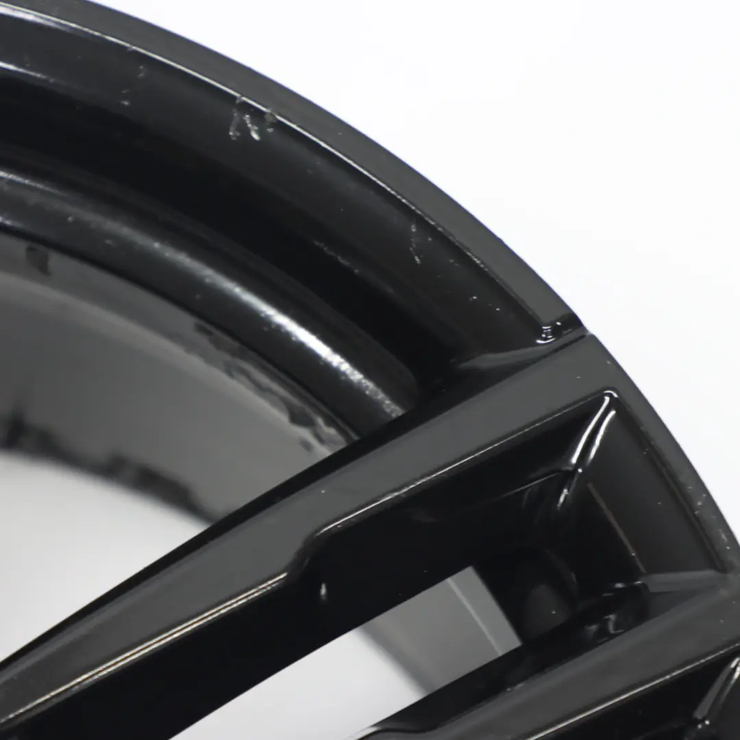 BMW F20 F21 Rear Black Alloy Wheel Rim 18" 8J ET:52 M Double Spoke 719 - SKU 8074186-3 - Part number 8074186