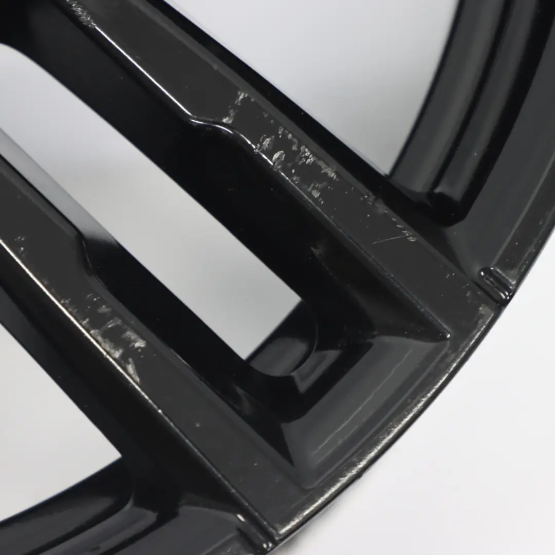 BMW F20 F21 Rear Black Alloy Wheel Rim 18" 8J ET:52 M Double Spoke 719 - SKU 8074186-3 - Part number 8074186