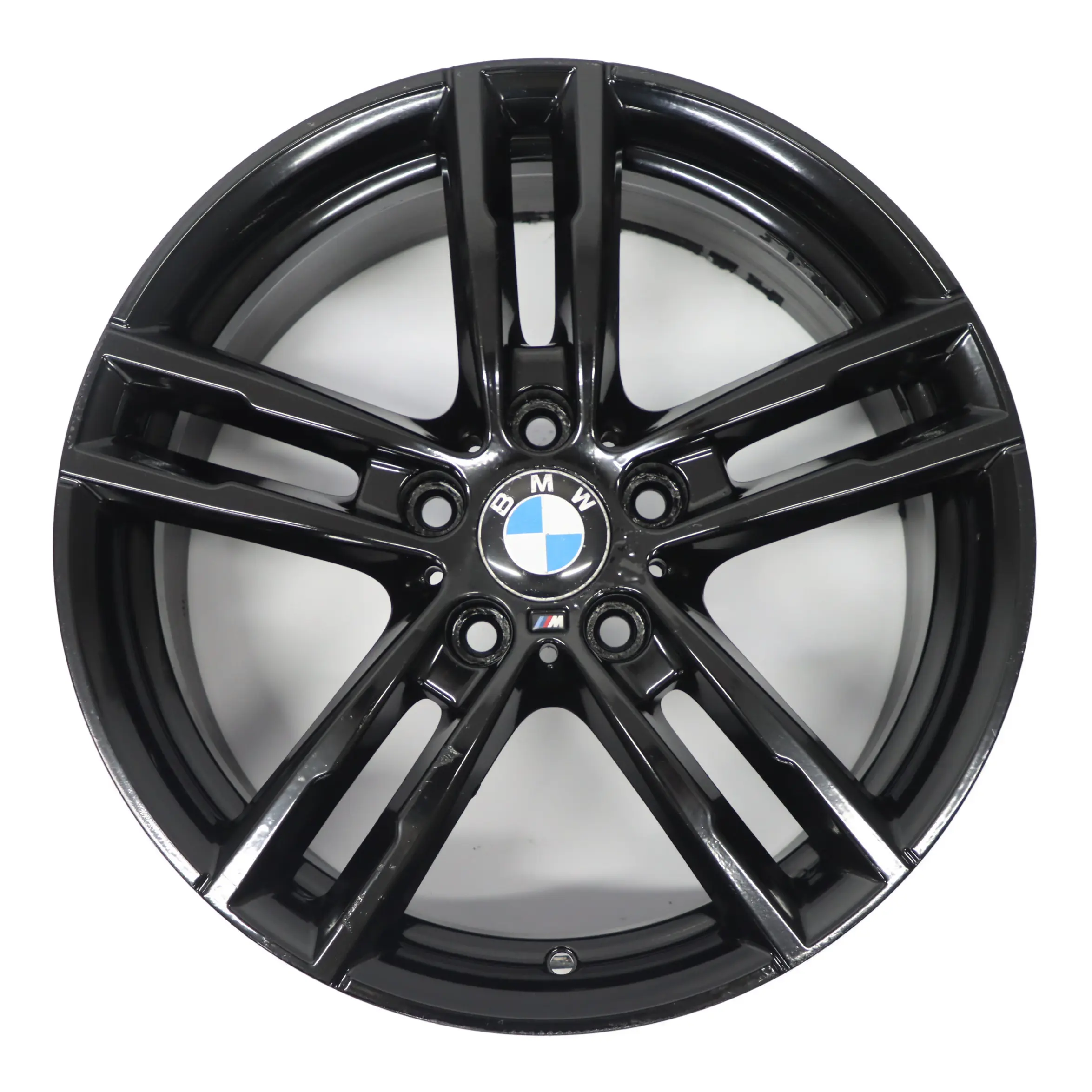BMW F20 F21 Llanta Aleación Negra Trasera 18" 8J ET:52 M Doble Radio 719 8074186