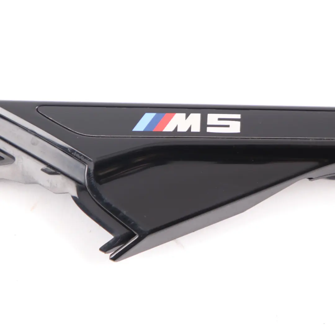 BMW F90 M5 Air Duct Side Panel Front Right O/S Fender Trim High Gloss - SKU 8076048 - Part number 8076048