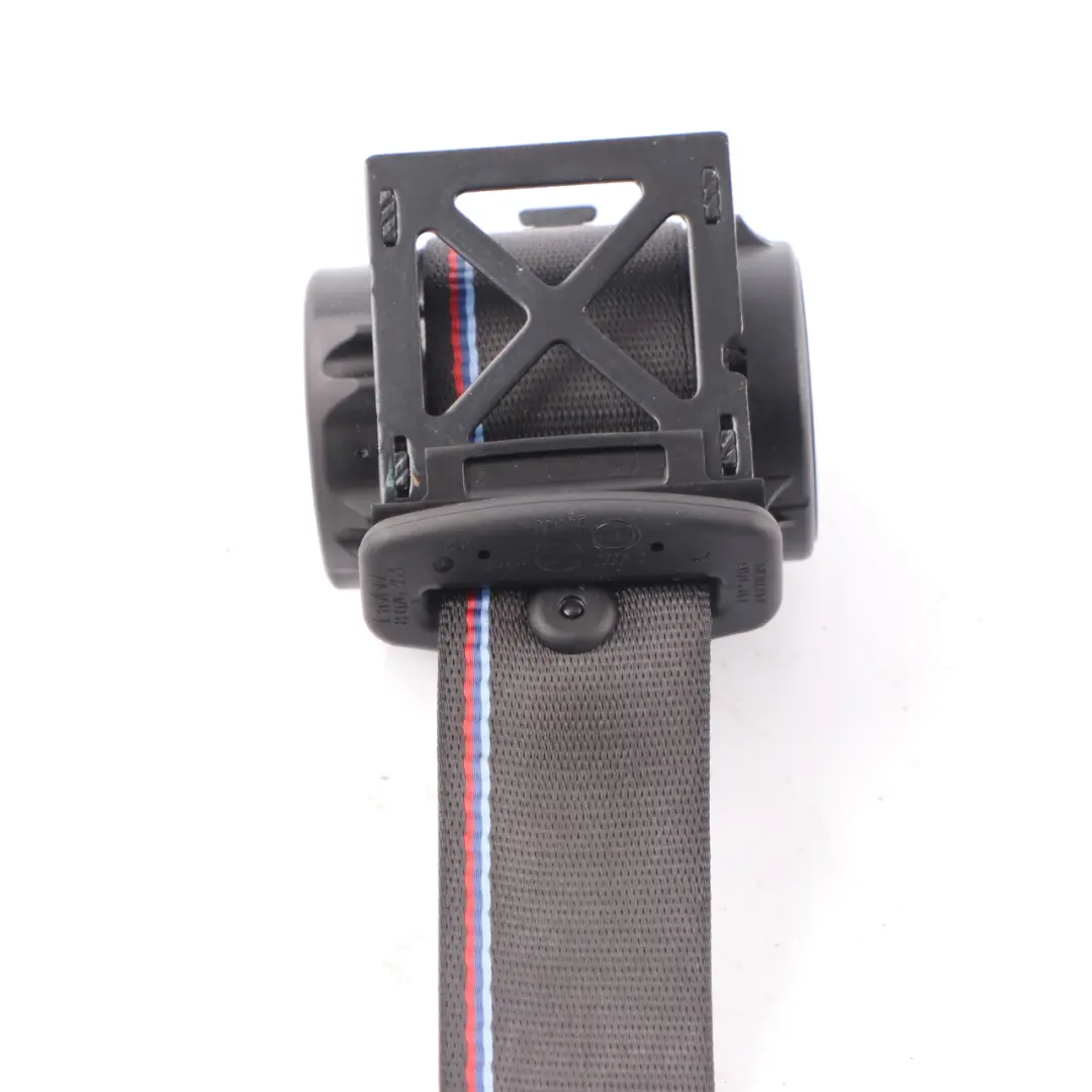 Seatbelt Rear BMW F82 M4 Upper Left N/S Seat Safety Belt Tricoloured to with Part number 8076353 Seatbelt Rear BMW F82 M4 Upper Left N/S Seat Safety Belt Tricoloured - SKU 8076353 - Part number 8076353