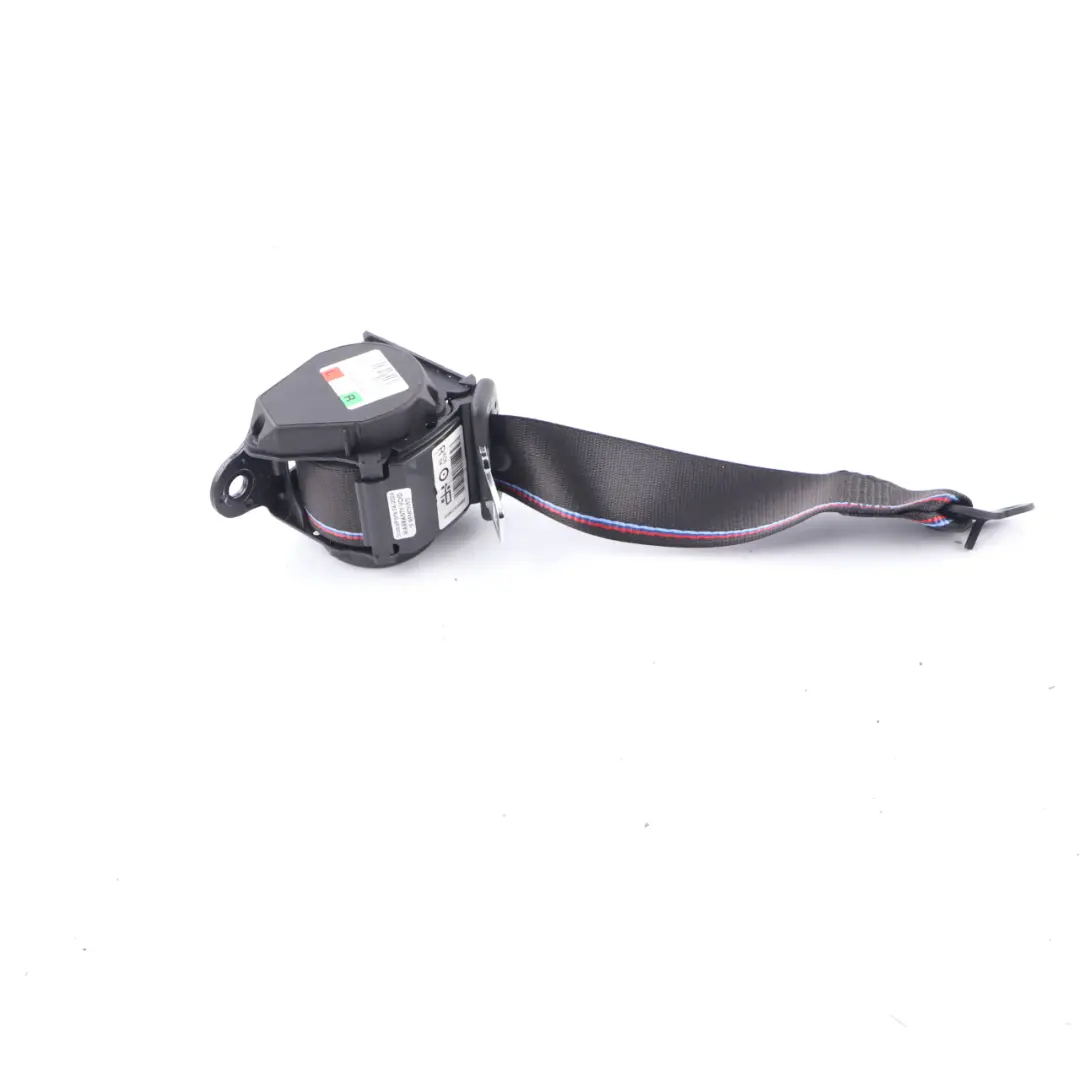 Cinturón Seguridad Trasero Superior Derecho Tricolor para BMW F82 M4 con número de pieza 8076354 BMW F82 M4 Cinturón Seguridad Trasero Superior Derecho Tricolor - SKU 8076354 - Número de pieza 8076354
