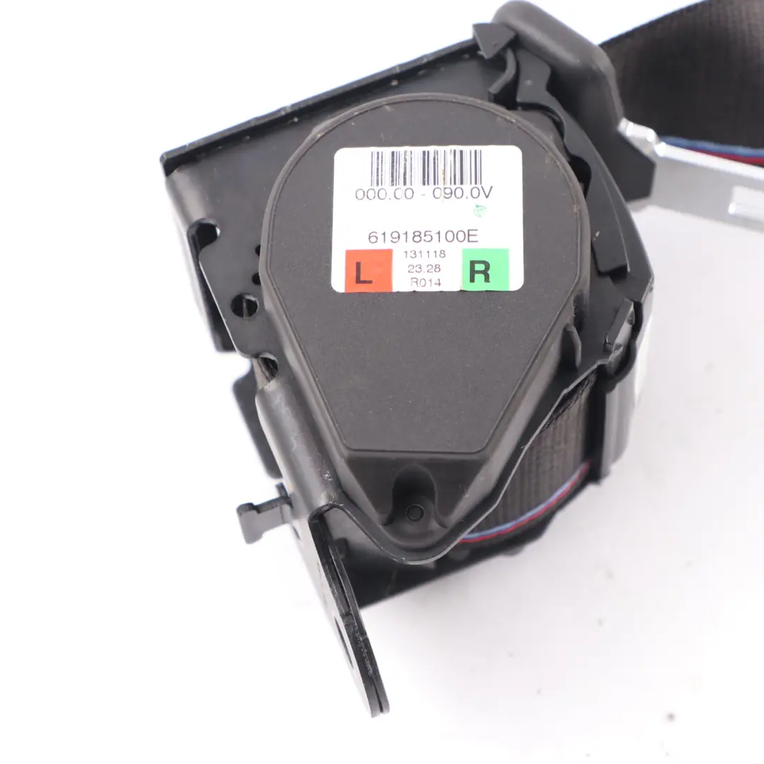 Seatbelt Rear BMW F82 M4 Upper Right O/S Seat Safety Belt Tricoloured to with Part number 8076354 Seatbelt Rear BMW F82 M4 Upper Right O/S Seat Safety Belt Tricoloured - SKU 8076354 - Part number 8076354