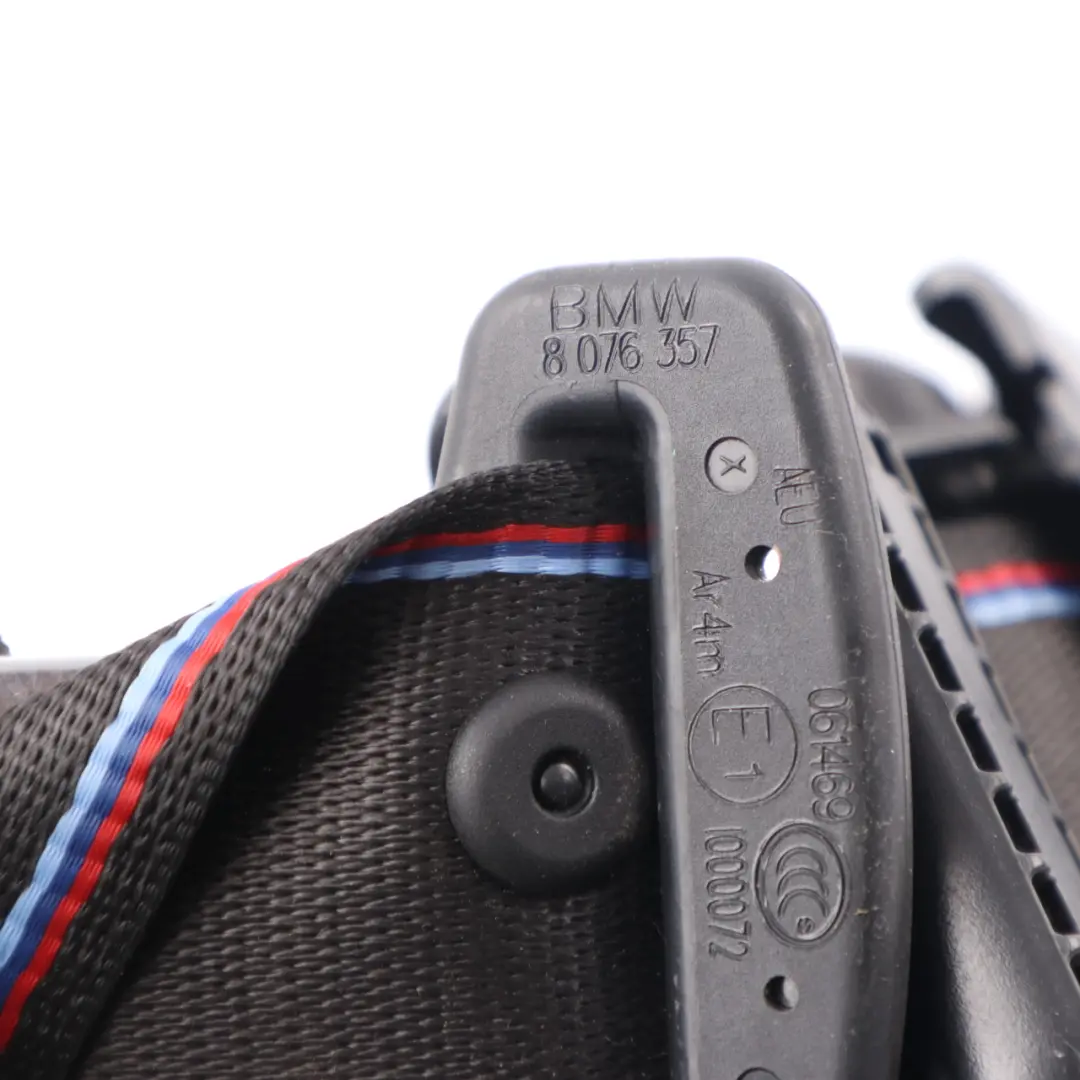 Belt BMW F83 M4 Convertible M Sport Rear Left N/S Upper Safety Belt to Seat with Part number 8076357 Seat Belt BMW F83 M4 Convertible M Sport Rear Left N/S Upper Safety Belt - SKU 8076357 - Part number 8076357