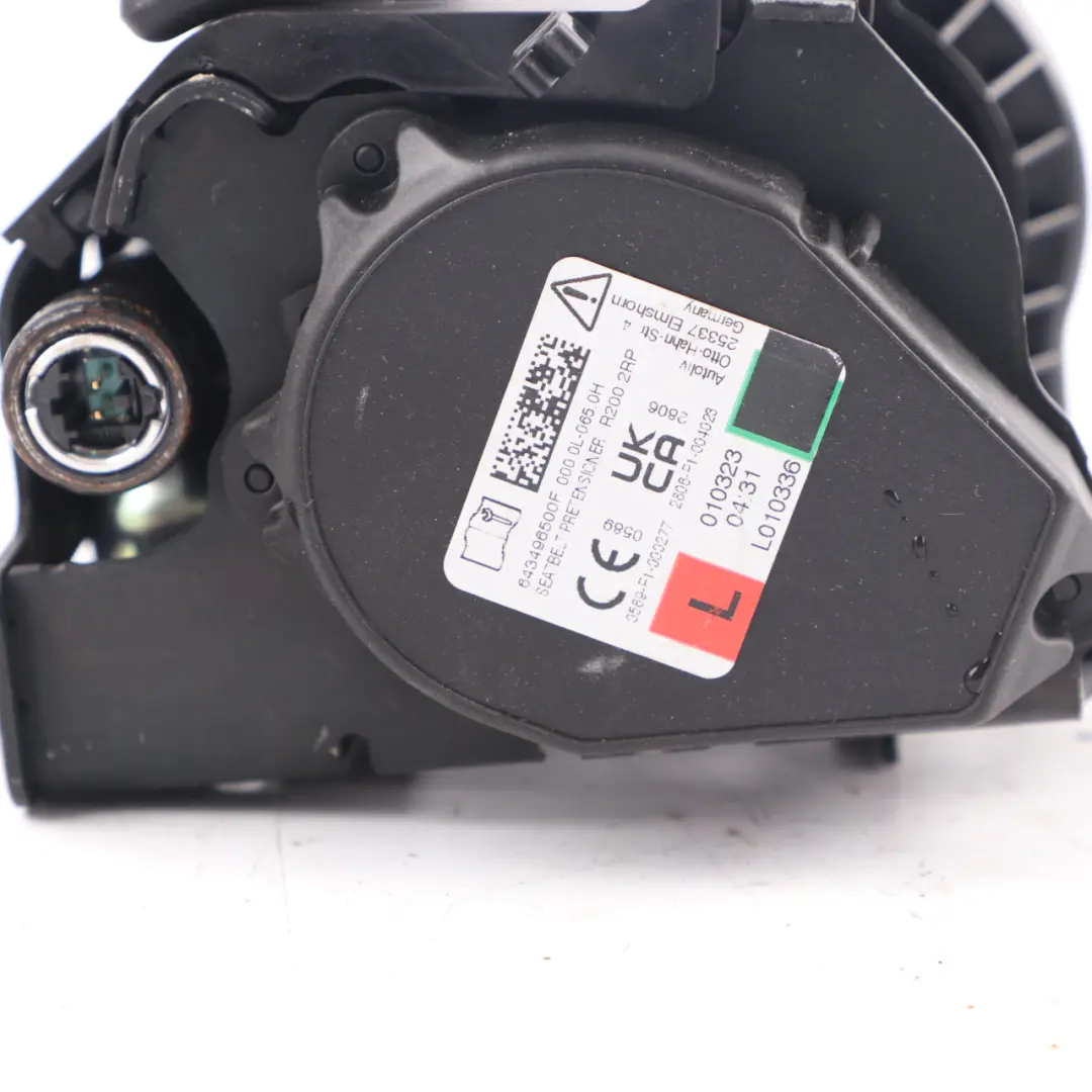 BMW F40 Cintura di sicurezza posteriore sinistra M Sport M-Tricolore - SKU 8076475 - Numero di parte 8076475