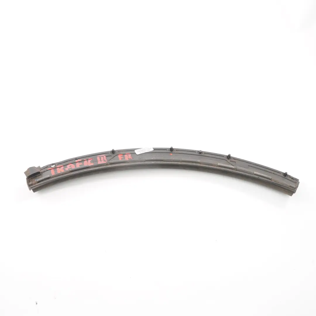 Striscia di porta anteriore destra Striscia guida per Renault Trafic III con numero di parte 808302090R Renault Trafic III Striscia di porta anteriore destra Striscia guida - SKU 808302090R - Numero di parte 808302090R