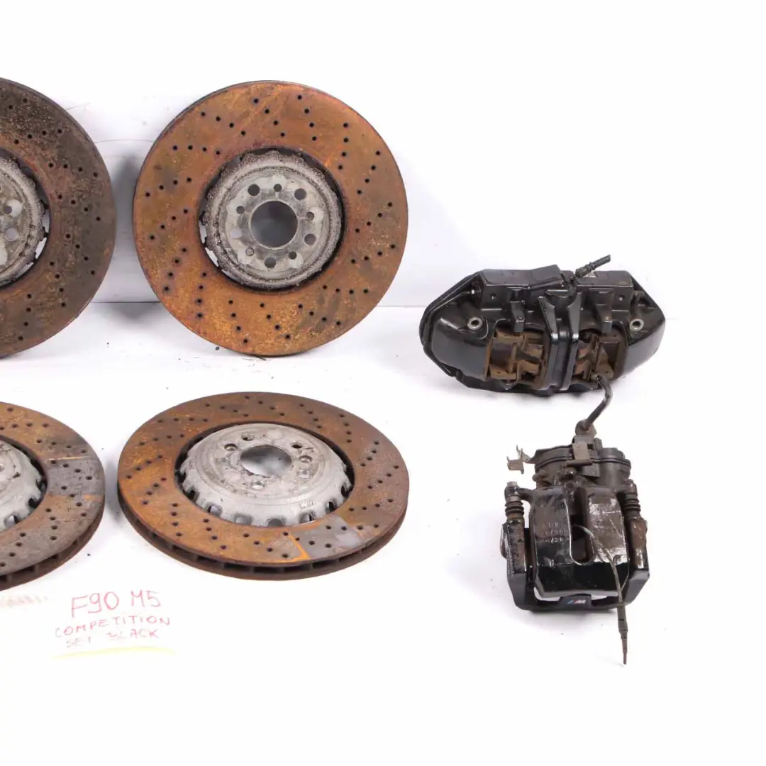 BMW F90 M5 Brake Set M Sport Front Rear Left Right N/O/S Discs Calipers Kit - SKU 8089937 - Part number 8089937