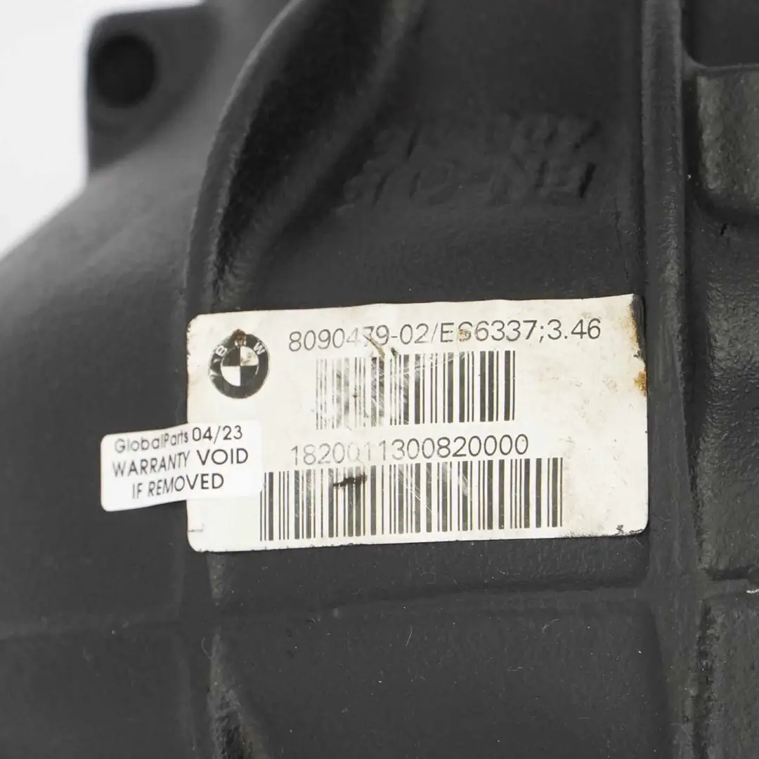 BMW F80 M3 F82 F83 M4 F87 M2 Rear Differential Diff 3,46 Ratio WARRANTY - SKU 8090479 - Part number 8090479