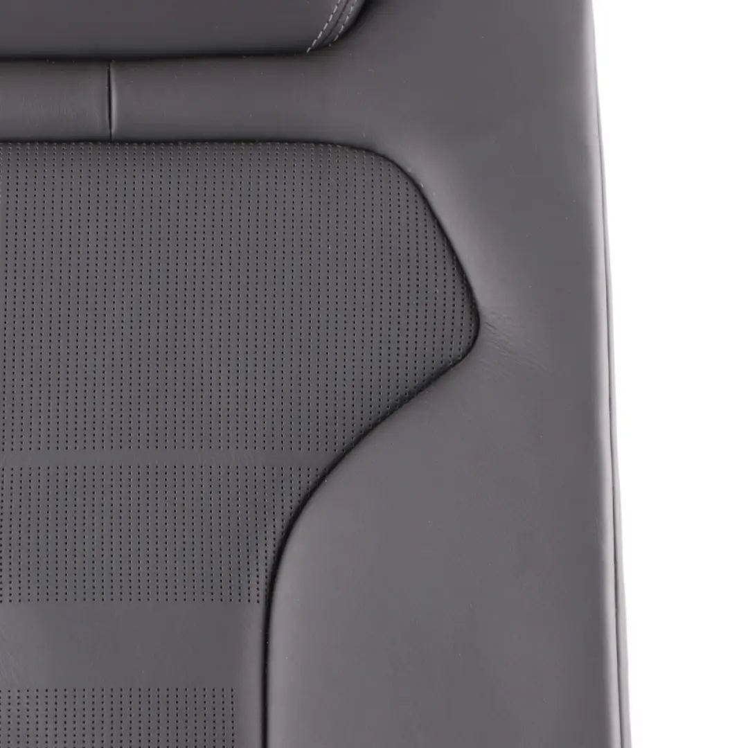 BMW F82 M4 Seat Backrest Black Leather Merino Rear Right O/S Back Seat Cover - SKU 8091090 - Part number 8091090