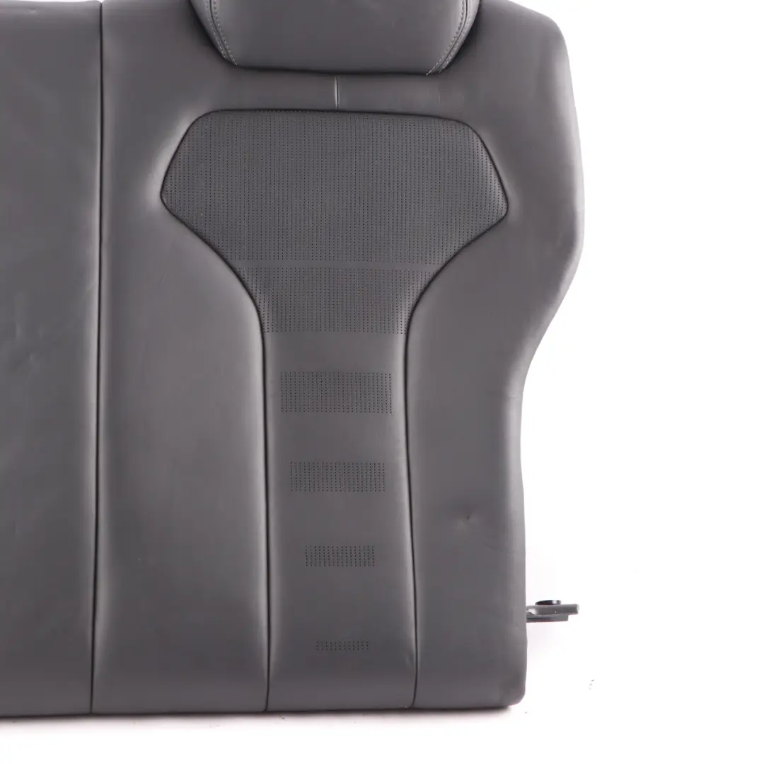 Asiento Respaldo Negro Cuero Merino Trasero Izquierdo Cubre Respaldo para BMW F82 M4 con número de pieza 8091100 BMW F82 M4 Asiento Respaldo Negro Cuero Merino Trasero Izquierdo Cubre Respaldo - SKU 8091100 - Número de pieza 8091100