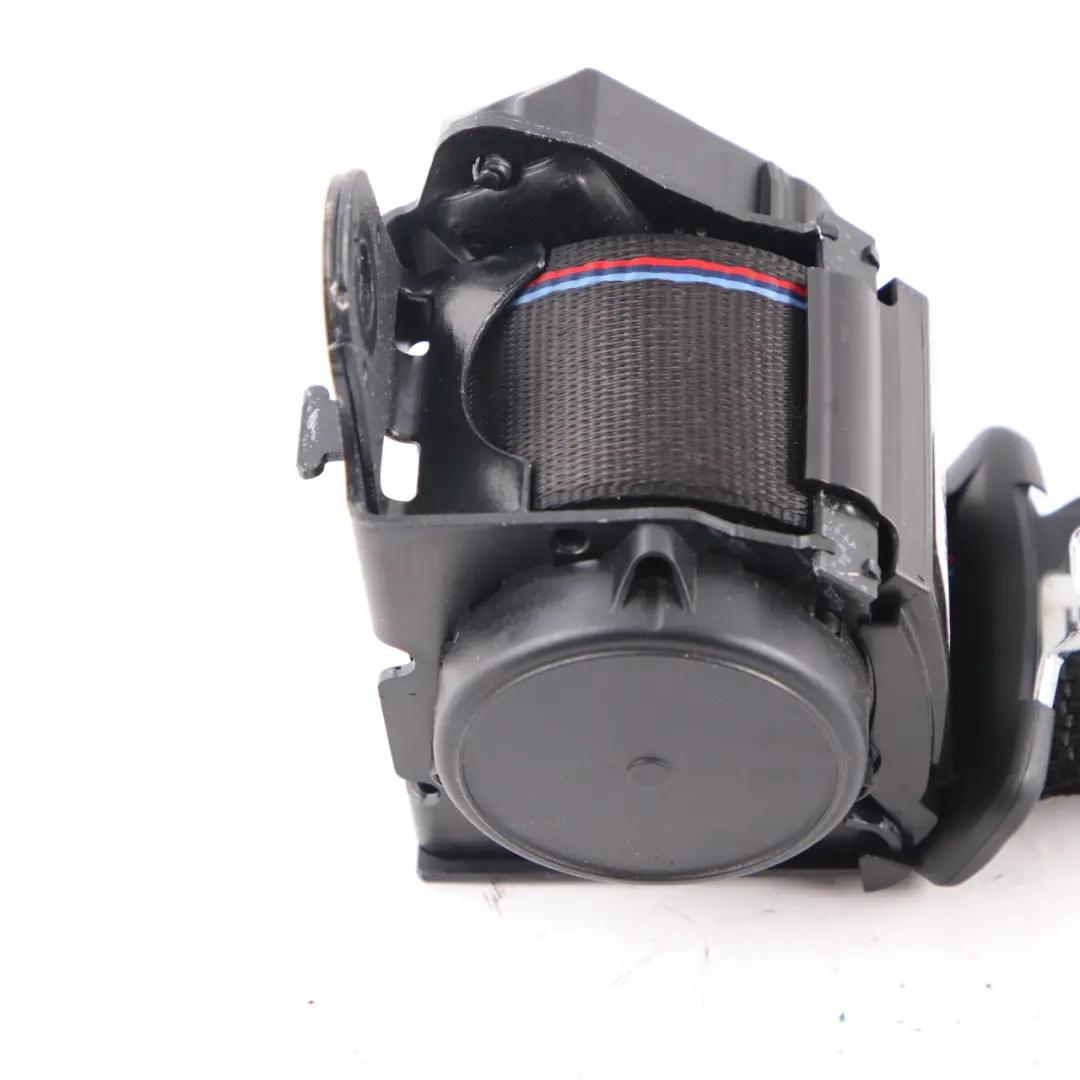 Belt BMW F90 M5 G30 Upper Rear Centre Middle M Black to Seat with Part number 8091948 Seat Belt BMW F90 M5 G30 Upper Rear Centre Middle M Black - SKU 8091948 - Part number 8091948