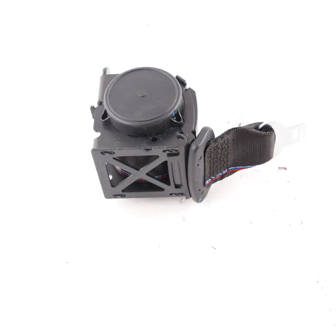 Belt BMW F90 M5 G30 Upper Rear Centre Middle M Black to Seat with Part number 8091948 Seat Belt BMW F90 M5 G30 Upper Rear Centre Middle M Black - SKU 8091948 - Part number 8091948