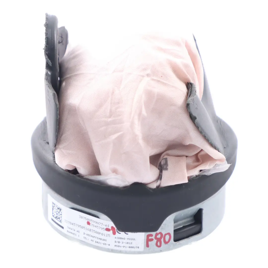Poduszka Powietrzna Uszkodzona Wystrzelona 7845795 do BMW F87 M2 F80 M3 F82 M4 o numerze 8092207 BMW F87 M2 F80 M3 F82 M4 Poduszka Powietrzna Uszkodzona Wystrzelona 7845795 - SKU 8092207-1 - Numer Części 8092207