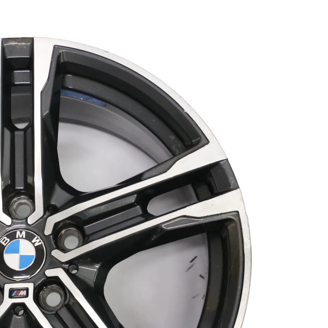  M-Sport Alloy BMW F40 Orbitgrey Wheel Rim 18" Double Spoke 819M ET:57 8J - SKU 8092352-2 - Part number 8092352